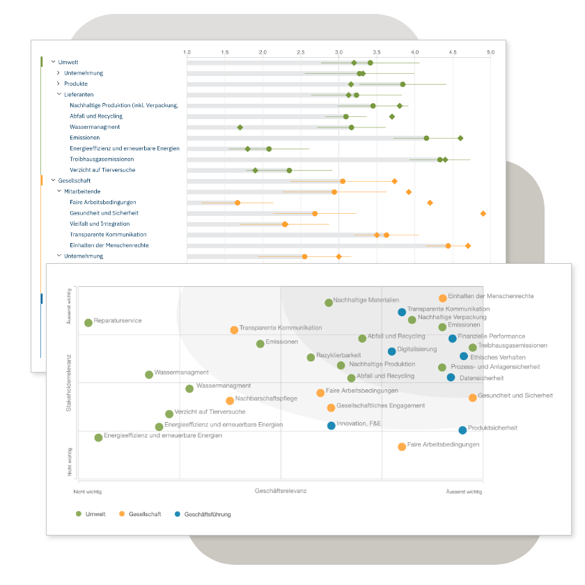 Thinkdot Materiality Charts